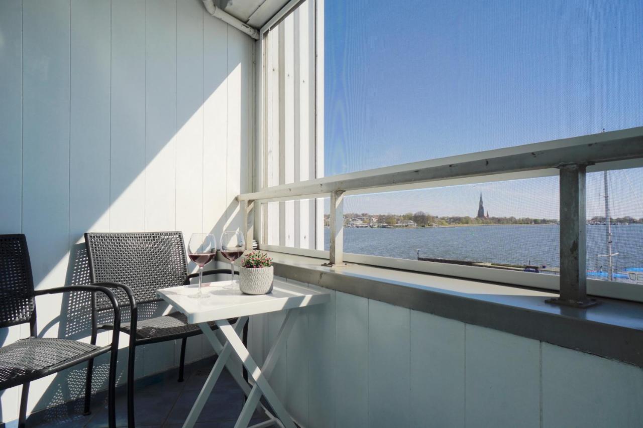 Ferienwohnung Schleiloge Mit Panoramablick Auf Die Schlei Schleswig Kültér fotó