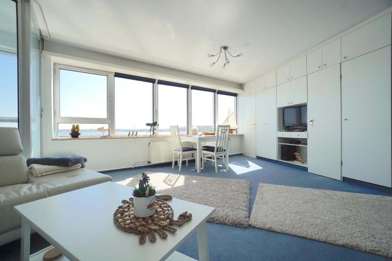 Ferienwohnung Schleiloge Mit Panoramablick Auf Die Schlei Schleswig Kültér fotó