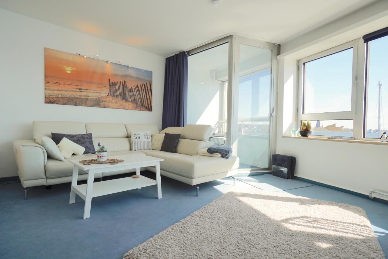 Ferienwohnung Schleiloge Mit Panoramablick Auf Die Schlei Schleswig Kültér fotó