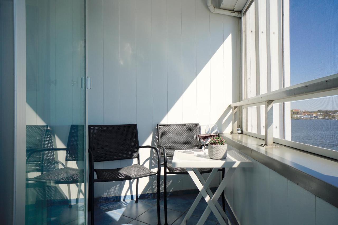 Ferienwohnung Schleiloge Mit Panoramablick Auf Die Schlei Schleswig Kültér fotó